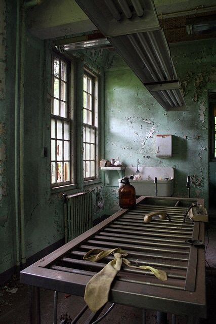 Morgue In Abandoned Hospital Abandoned Property Abandoned Asylums