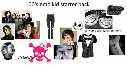 Emo Starter Pack Kid Starterpacks 00s Reddit