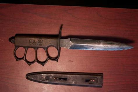 1918 Trench Knife And Scabbard Value Edged Weapons Us Militaria Forum