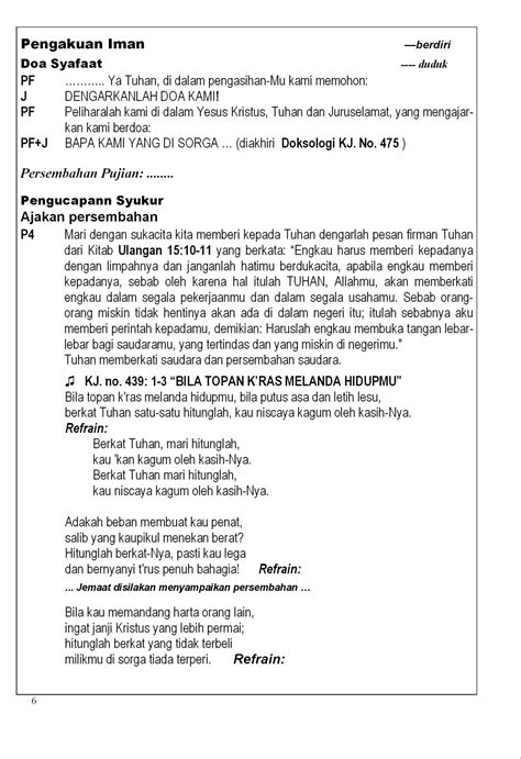 Tata Ibadah & Warta Jemaat, Ibadah Minggu 25 Juni 2023 – GPIB Sola Gratia