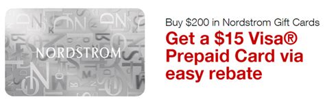 Check spelling or type a new query. Staples: Buy $200 in Nordstrom Gift Cards, get a $15 Visa Prepaid Card, Get $5 off when you ...