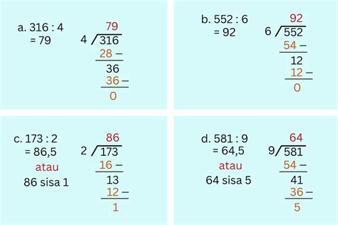 Kunci Jawaban Matematika Kelas Halaman Cara Hitung Pembagian My Xxx