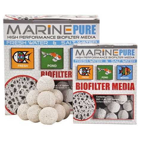 Cermedia Marinepure Spheres 15 19l Bio Media Balls Marine Pure