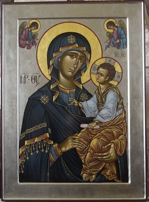 Hodegetria Icono Bizantino Byzantine Icons Pinterest Virgencita