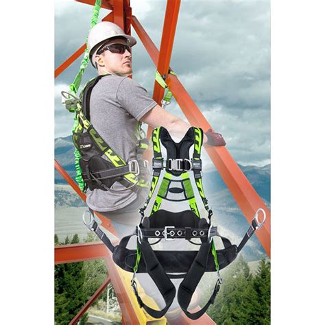 Miller Aircore Tower Climbing Full Body Harnesses With Aluminum Hardware