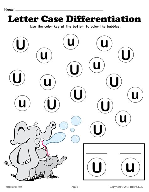 These Letter U Worksheets For Preschoolers And Toddlers Provide A Fun