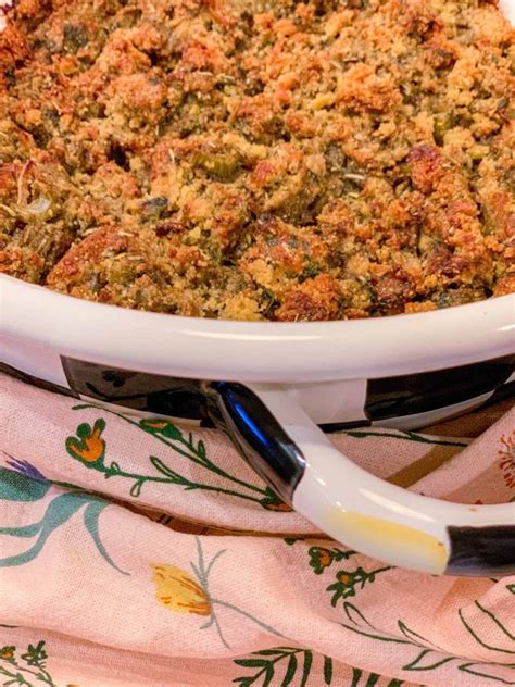 Old Fashioned Southern Cornbread Dressing Recipe The Soul Food Pot