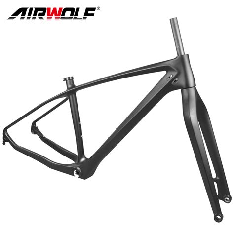 Airwolf 26er Carbon Fat Tire Bike Frame And Snow Fork China Carbon