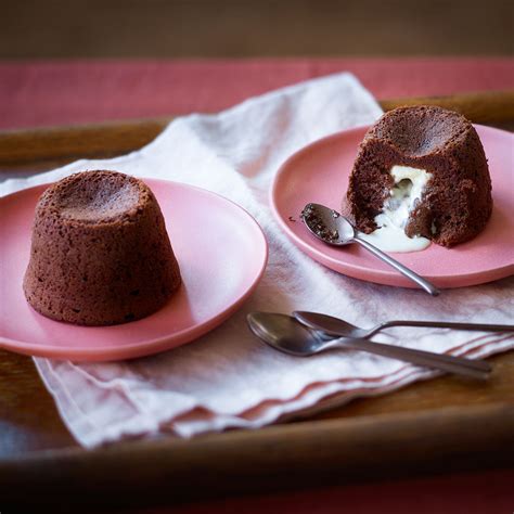 Prue Leiths Double Chocolate Fondant Puddings The Great British Bake