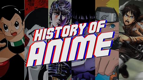 History Of Anime Decades Youtube