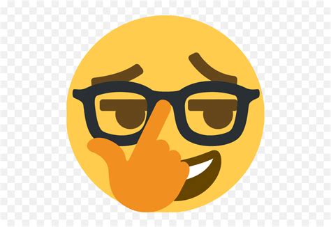Anime Glasses Discord Emojinerd Emoji Free Emoji Png Images