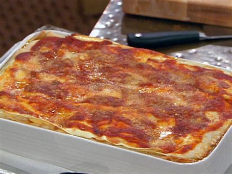 Marys Lasagna Recipe Food Network