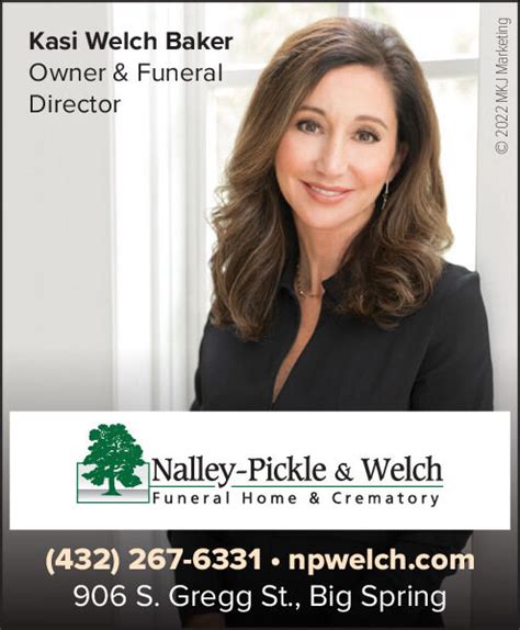 Wednesday June Ad Nalley Pickle Welch Funeral Home