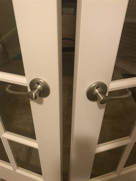 Ideas For How I Can Add Lock To This Study French Doors Rlocksmith