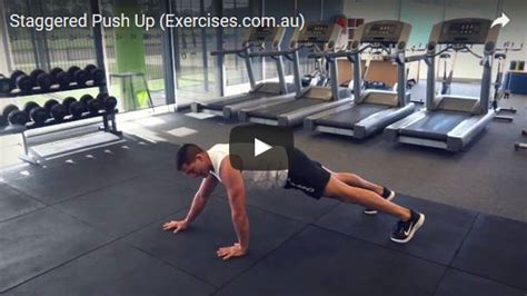 Staggered Push Up Quick 124 Min Step By Step Video