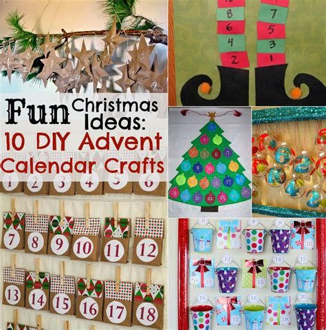 You won't see any little people advent calendars on the hearth. Fun Christmas Ideas: 10 DIY Advent Calendar Crafts ...