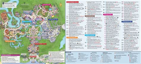 Magic Kingdom Map Walt Disney World Disney Dream Co