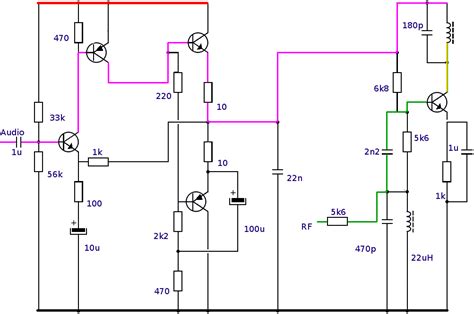 La Modulation Damplitude Schéma Dun Modulateur à Transistor