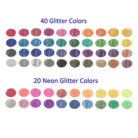 My Color Store 120 Glitter Gel Pens