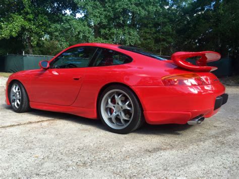 This 1999 porsche 911 carrera 2dr features a 3.4l flat 6 cylinder 6cyl gasoline engine. 1999 RED Porsche 911 (type 996) Carrera with factory GT3 ...