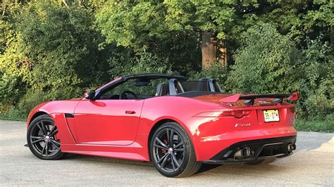2017 Jaguar F Type Svr Convertible First Drive Review More Growl Than Bite
