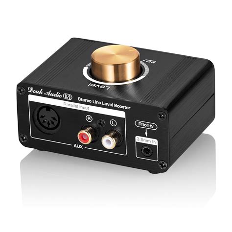 Mini Stereo Line Level Booster Amplifier Audio Preamp 20db Gain