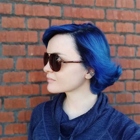 Added A Shadow Root To My Blue Hair Rhair