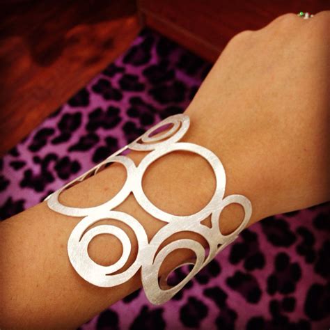 Silver Circle Bracelet Must Have At Gems Of The Jungle Jewelers In
