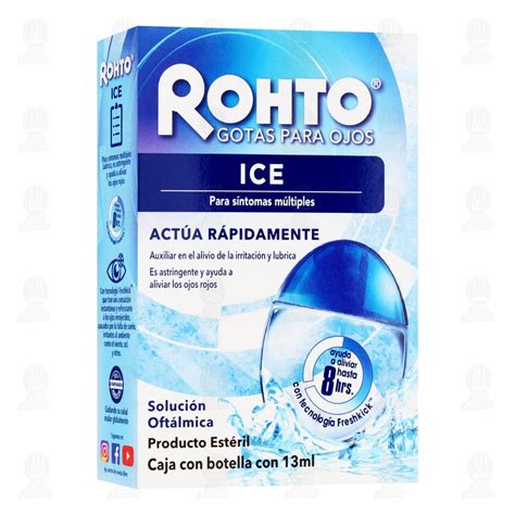 Rohto Ice Para S Ntomas M Ltiples Soluci N Oft Lmica Ml