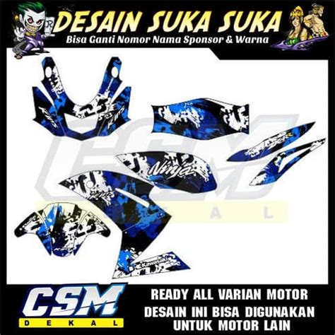 Cuma nutup striping asli (tidak full body) spec b = rp. Paling Keren 24+ Stiker Sponsor Keren Buat Motor - Gudang Gambar HD