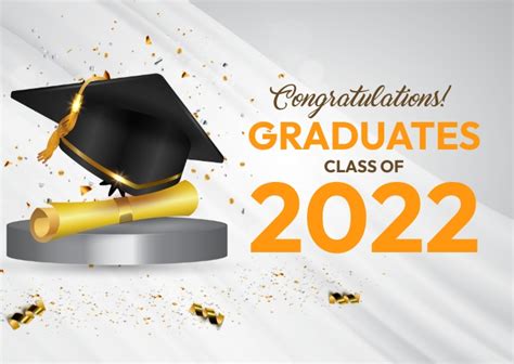 Copy Of Graduation Graduates Congrats Graduate Postermywall
