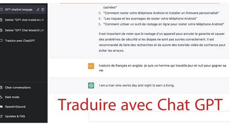 Comment Traduire Avec Chat Gpt Youtube