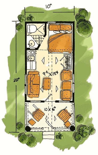 Monsterhouseplans.com offers 29,000 house plans from top designers. Rustic Tiny House - 12949KN | Architectural Designs ...