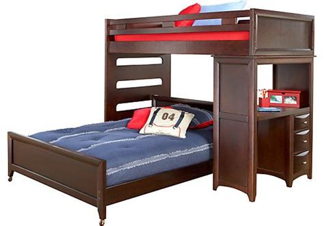 Loft beds for girls and boys in a variety of colors and styles: Shop for a Ivy League Twin Full Student Loft w Desk at ...