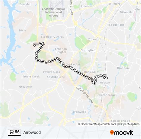 56 Route Schedules Stops And Maps Inbound Updated