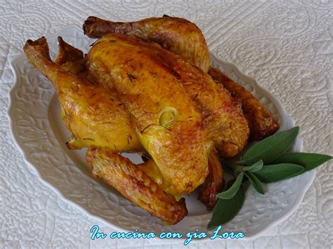 Pollo intero, 8 patate, 1 spicchio d 'aglio, q. Pollo intero al forno saporito | Ricetta ed ingredienti ...