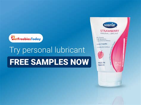 Sasmar Personal Lubricant Free Samples March Gft