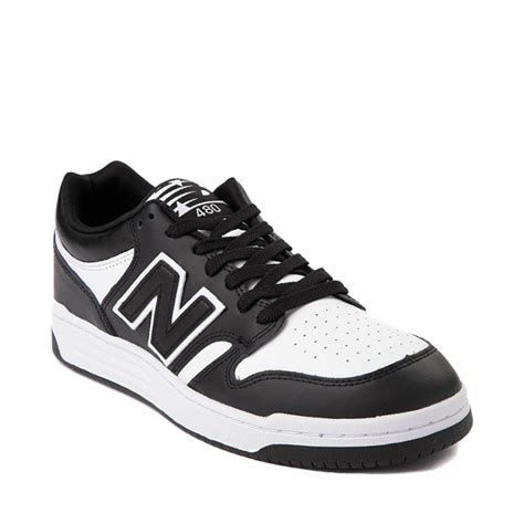 New Balance 480 Athletic Shoe White Black Journeys