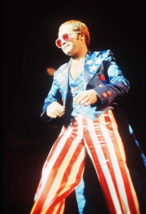 Elton John Set To Show Off His Early Stage Costumes On Farewell Yellow