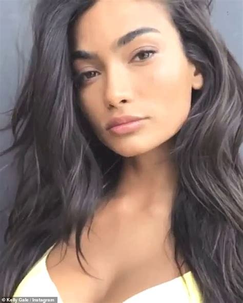 Victoria Secret Model Kelly Gale Shows Off Her Flawless Visage And Goes