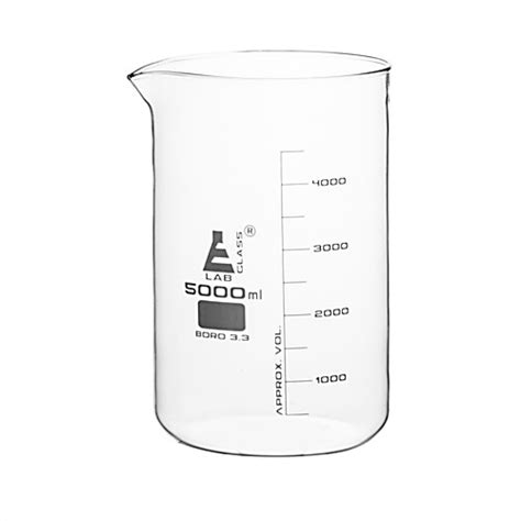 Glass Beaker Low Form 5000ml