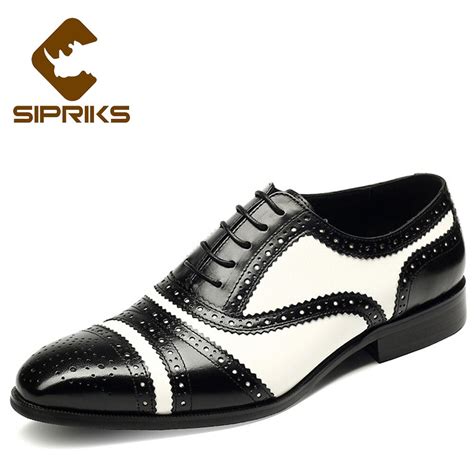 Buy Sipriks Full Carved Brogues Oxford Leather Men