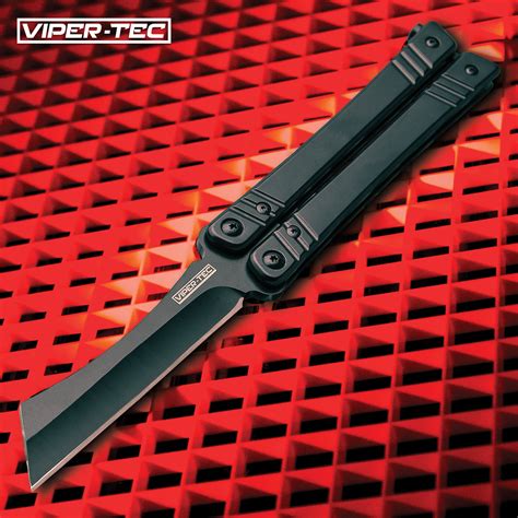 Viper Tec Cleaversong Butterfly Knife 8cr13 Stainless