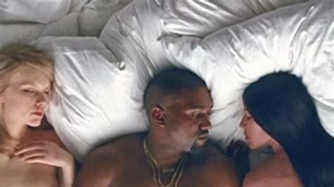 Kanye West Premieres ‘famous Music Video With Naked Celebrity Look