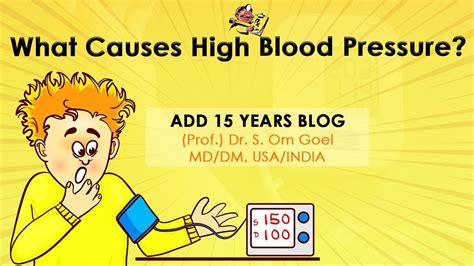 High Blood Pressure What Causes High Blood Pressure Add 15 Years