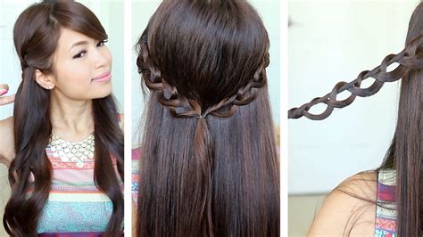 And, sure, a hairband, for we're going to create a stylish ponytail! Chain Braid Headband Hairstyle for Medium Long Hair ...