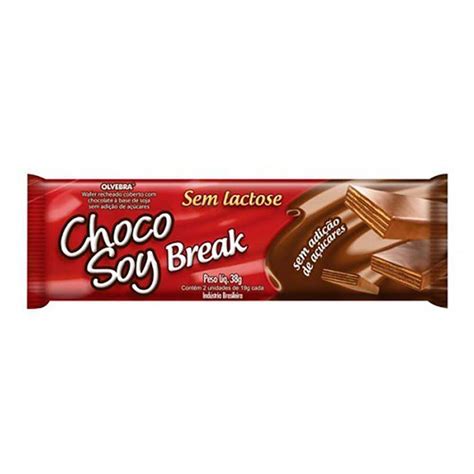 Chocolate Choco Soy Barra 2 Unidades