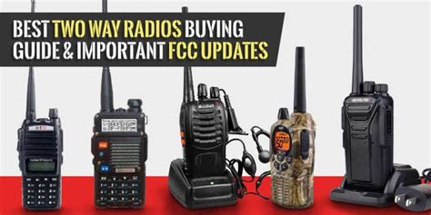 7 Best Two Way Radios In 2019 Frsgmrs Review By A Marine