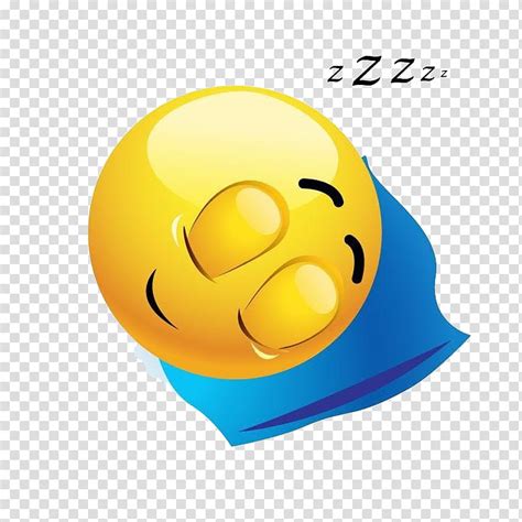 Free Download Happy Face Emoji Emoticon Smiley Sleep Sticker