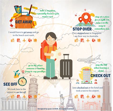 Phrasal Verbs About Traveling English Transition Words Kindergarten
